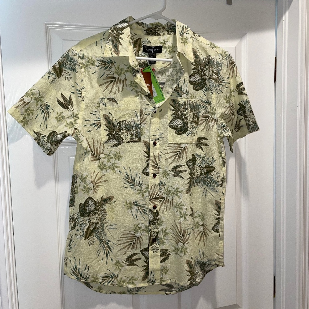 Houston White x Target Tropical Botanical Hawaiian Shirt - Size Small